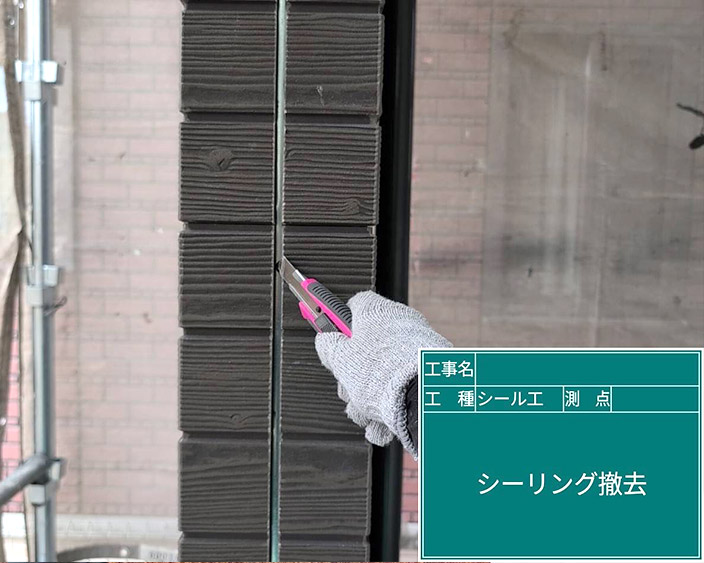 外壁・シール撤去