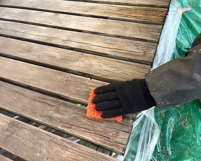 ウッドデッキ・ケレン